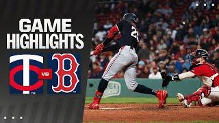 Twins vs. Red Sox Game 2 Highlights (9/22/24) | MLB Highlights