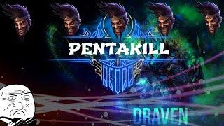 EPIC INSANE BEST DRAVEN OUTPLAY EXTREME PENTAKILL ft. Mundo & Lux