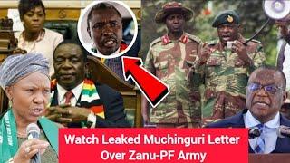 Chaputikainside Zanu-PF Army Barracks  after Leaked Muchinguri Letter Over Army exposed