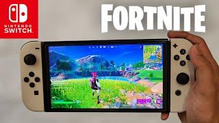 Nintendo Switch *OLED Fortnite Gameplay *24 Elimination chapter 6 season 1