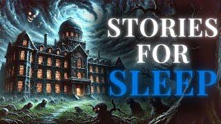 50 HORROR Stories To Relax - Scary Stories for SLEEP | Black Screen With Rain Sounds