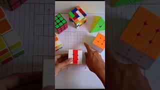 rubik's cube solve formula #shorts #newtrick