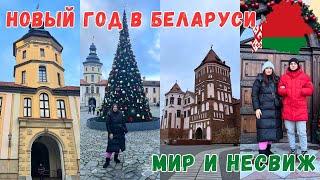 НОВОГОДНИЕ ПРАЗДНИКИ В БЕЛАРУСИ | ЗАМОК НЕСВИЖ | ЗАМОК МИР | АВТОБУСОМ В БЕЛАРУСЬ