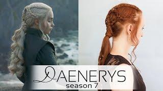 Game of Thrones Daenerys Dragonstone Braided Ponytail Hairstyle