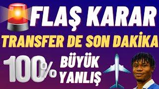 Flaş karar Transfer de son dakika #trabzonspor