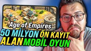 100.000 Türk Oyuncunun Beklediği ''O MOBİL OYUN'' Age of Empires Mobile Türkçe