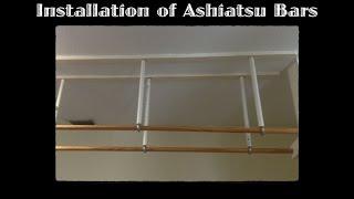 Installing Ashiatsu Bars for Ashiatsu Massage