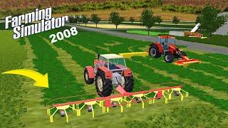 FARMING SIMULATOR 2008  KIEDYŚ TO BYŁO  POLSKIE MODY  ZACZYNAMY SIANOKOSY  NOSTALGIA W LS 08