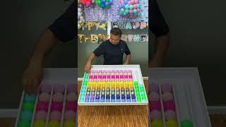 full color ball sort puzzle game solving very well