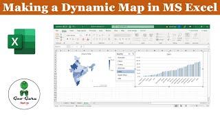 Making a dynamic map in MS Excel