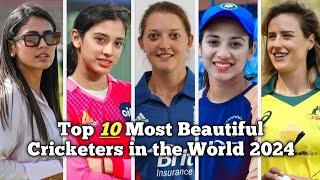 Top 10 Most Beautiful Cricketers in the World 2024 | Only Top10