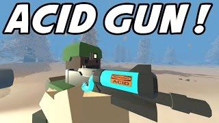 Unturned - Acid Gun and Flare Gun! (Unturned Mods)