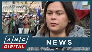 VP Duterte on Australia trip: Clearly I’m not on holiday | ANC