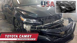 Покраска деталей автомобиля Toyota Camry (Тойота Камри) ДО/ПОСЛЕ