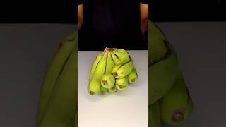 Crispy Raw Banana Tuk ASMR #crunchydelights #crispyrawbanana #ytshorts #foodasmr #asmrcooking #food