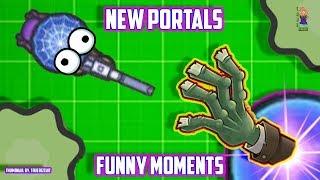 ZOMBSROYALE.IO UPDATE!: EPIC PORTALS OP META [FUNNY MOMENTS & DANK MEMES] NEW BATTLE ROYALE IO GAME!