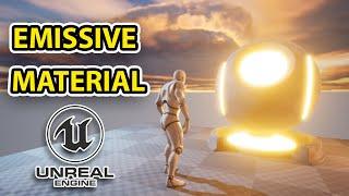 Emissive Material in Unreal Engine 5 - Glow | Neon Effect Tutorial