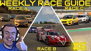 Driving a FIT but UNFIT, A DIVE and PIT for no REASON? || Weekly Race Guide - Week 6 2022