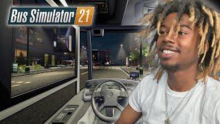 BUS SIMULATOR 21 NEXT STOP LIVE! CUTTING UP IN A BUS!! WHO NEED A RIDE?? ROAD TO 500 SUBS!