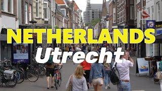 Walking Tour of Utrecht | Netherlands 2024, 4K! 