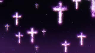 Sacred Crosses in Flames | A Heavenly 4K Looping Video