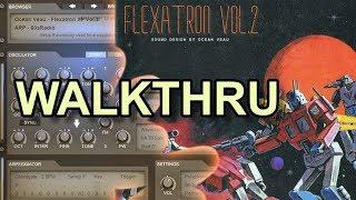 Flexatron Vol.2 XP ElectraX Presets Bank + Drum Kit Walkthru