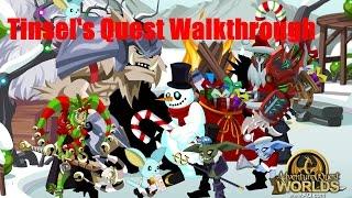 AQW Tinsel's First Sword Gift Walkthrough