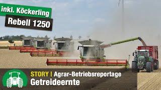 Tegethoff Agrar: Moderner Ackerbau im Fokus 2/3 | Fendt 1050 Vario | Köckerling Rebell | Ernte