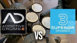 Superior Drummer 3 vs Addictive Drums 2 (2020)