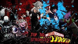 Top 30 Strongest My Hero Academia Villains