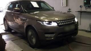 Чип-тюнинг Range Rover Sport 2017 3.0 TDV6 258hp от LR-CHIP