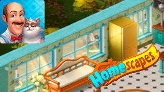 HomeScapes Дворецкий #29 (уровни 163-168) Новые Кухонные Окна Игровой Мультик Let's Play