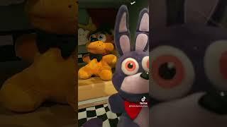 (FNAF plush) Bonnie had a nightmare  #fnaf #fnafmovie #fnafmemes #fnafplushies #securitybreach #yt