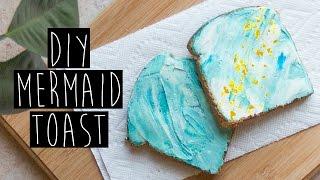 INSTAGRAM RECREATED: DIY Mermaid Toast Tutorial | Eva Chung