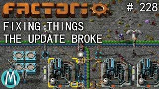 [Factorio 1.1 4K] Angel/Bobs Ep 228: Fixing Things The Update Broke