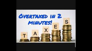 Today I get a 2 minute lesson on taxes!