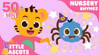 Itsy Bitsy Spider + Old MacDonald + more | Nursery Rhymes | Little Mascots Daily