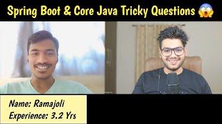 Java Spring Boot 3.2 Years Interview Experience