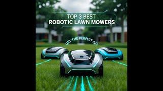  Top 3 Best Robotic Lawn Mowers 2025 | Smart & Automatic Mower Comparison! 