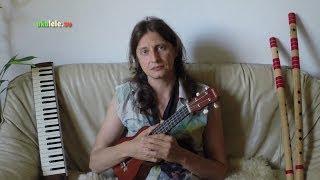 Bob Marley "Redemption Song" on Ukulele , Rumba stroke(Урок 12)