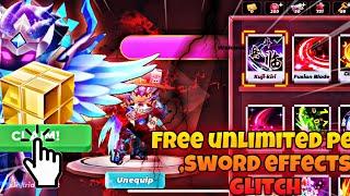 Broken Glitch Free Unlimited Pets , Sword Effects and 1000 Gcubes in blockmango