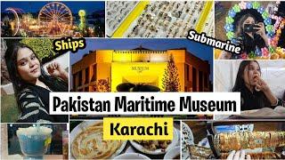 Maritime Museum in Karachi | Karachi vlog 4 ( 2025 )| Pakistan Navy Maritime Museum | Museum Vlog