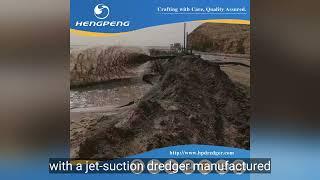 Jet suction dredger