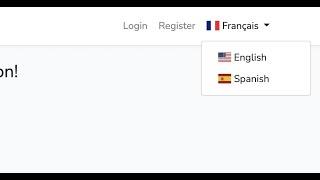 Laravel Localization and Language Switcher Demo Tutorial