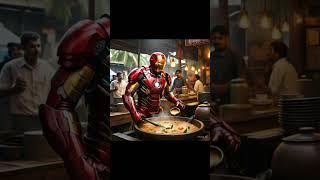 "Marvel's Finest Brewing Kerala Tea! ️️ | Superheroes in Action at a Tea Shop 