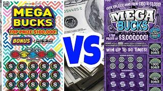 MEGA BUCKS BATTLE | PA LOTTERY VS MD LOTTERY SCRATCH OFF TICKETS #scratchers #scratchofftickets