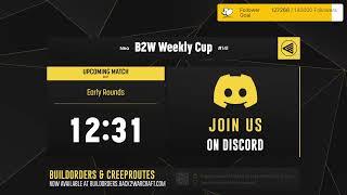 ️ LawLiet, HawK, Sonik, Godfather, Thaedalius, Cash, Sheik & more  B2W Weekly Cup 141