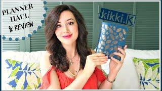 KIKKI K PLANNER HAUL & REVIEW