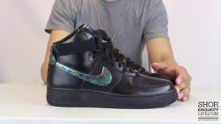 Air Force 1 High "Oil" Unboxing Video at Exclucity