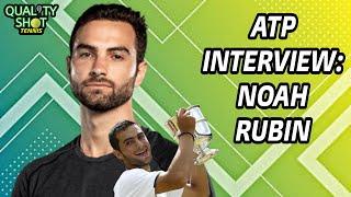 ATP Interview: Noah Rubin | Playing Federer, Winning Junior Wimbledon, Tour Challenges & Retirement